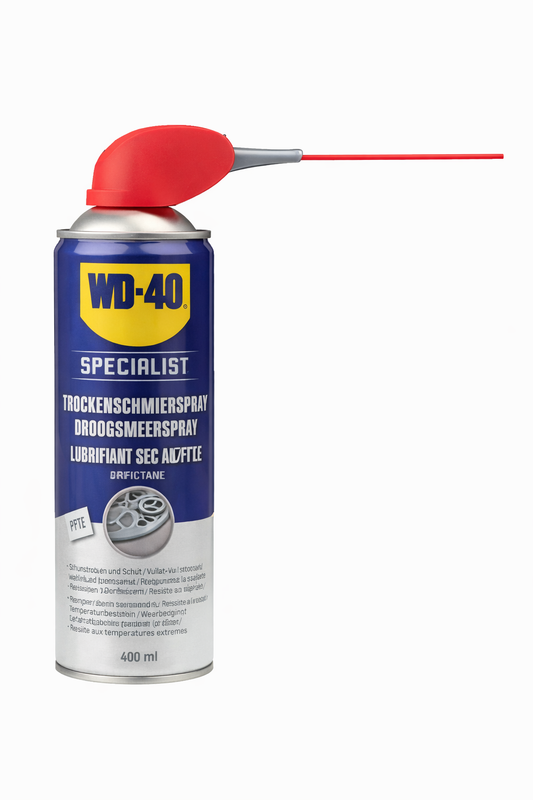 WD-40 Trockenschmierspray - 400ml Smart Straw Spraydose