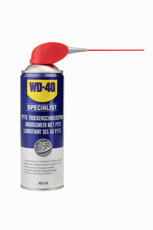 WD-40 PTFE Trockenschmierspray - 400ml Smart Straw Spraydose